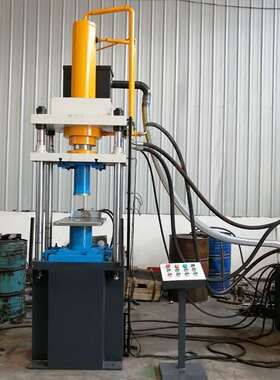 厂家供应63吨茶叶压饼成型机 63t海带压饼机 小型四柱油压机