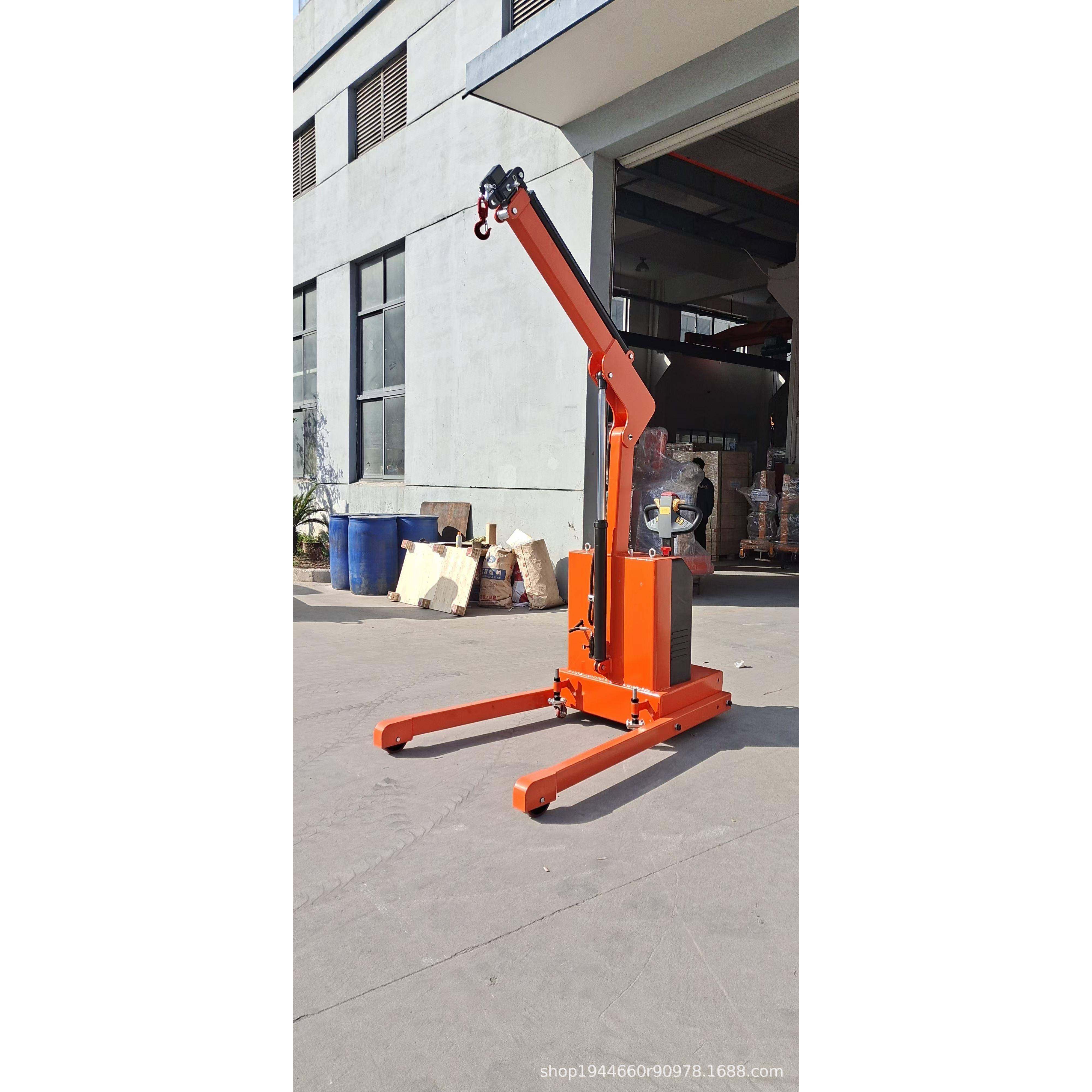 钧力全电动吊机可折叠全自动单臂吊机仓储物流上卸货吊机载重1吨,搬运/仓储/物流设备,其他起重搬运设备,淘宝优惠券,粉丝福利购,淘宝优惠卷