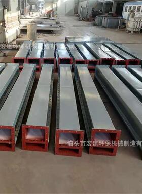 水泥空气输送斜槽粉煤灰空气斜槽风送气力斜槽XZ300XZ400XZ500