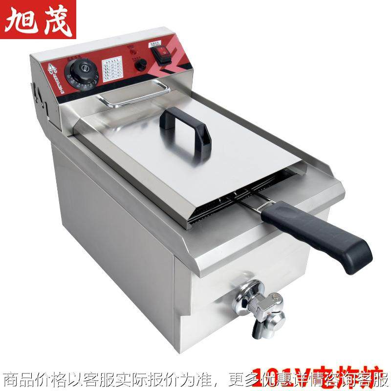 西厨商用加厚油盆不锈钢油炸锅家用炸薯条单缸101台湾电炸炉,清洗/食品/商业设备,肉制品加工设备,淘宝优惠券,粉丝福利购,淘宝优惠卷