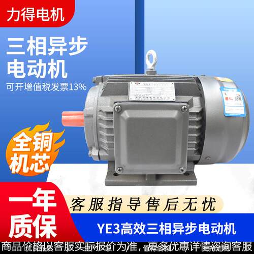 YE3高效三相异步电动机全铜风机用电机YE3-100L-2级国标电机