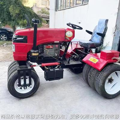 小麦保墒镇压器自走式25马力动力麦子压实机9轮镇压器50马力农用