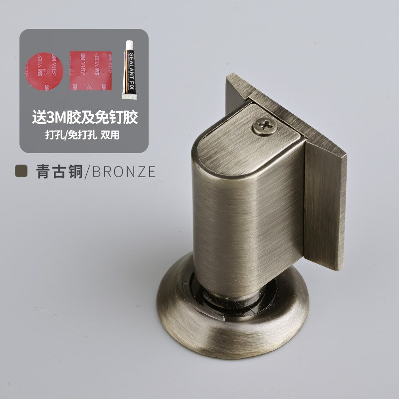免打孔隐形防撞家用o卫生间卧室门挡门碰门阻吸门强磁防风地吸门