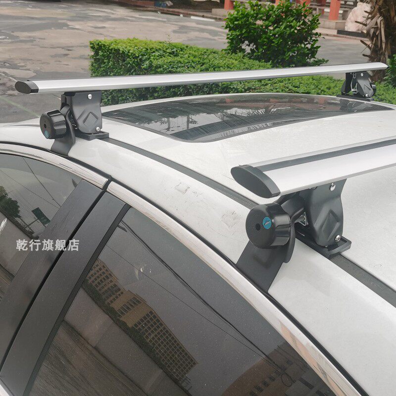 虎爪通用行李架横杆铝合金车顶改装件轿车皮卡车载重车顶箱架