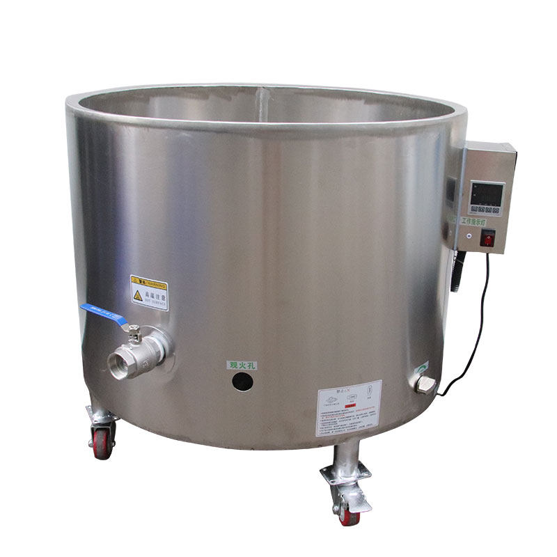 燃气油豆腐炸机全自动恒温大型商用大容量油炸炉圆形油炸锅智能