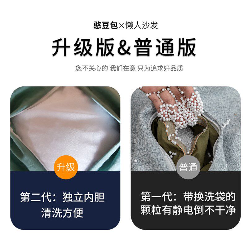 懒人沙发椅地毯坐墩豆袋地上靠背坐垫软垫卧室阳台休闲躺睡沙包
