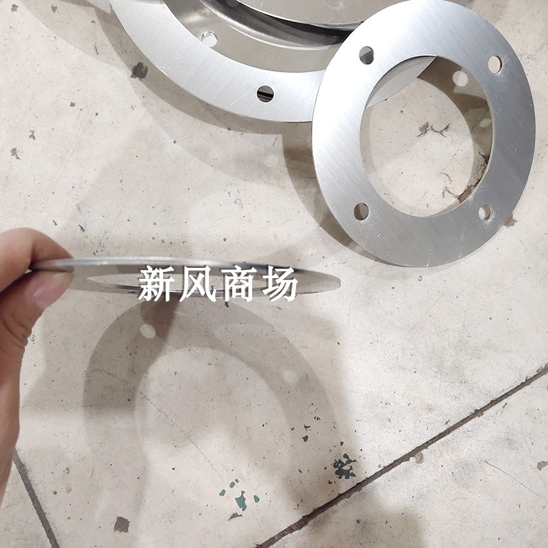 法兰片通风管道对接钢带法兰激光切割盲板法兰碳钢平板