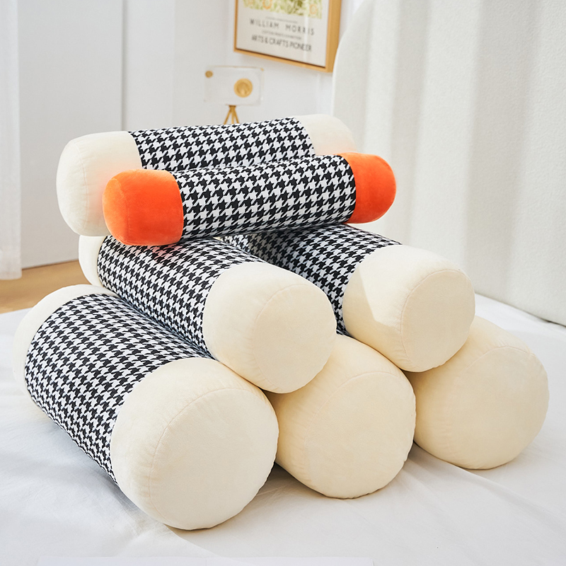 圆柱枕头抱枕长条圆柱形腰枕沙发头枕靠枕靠垫夹腿睡觉腰靠可拆洗