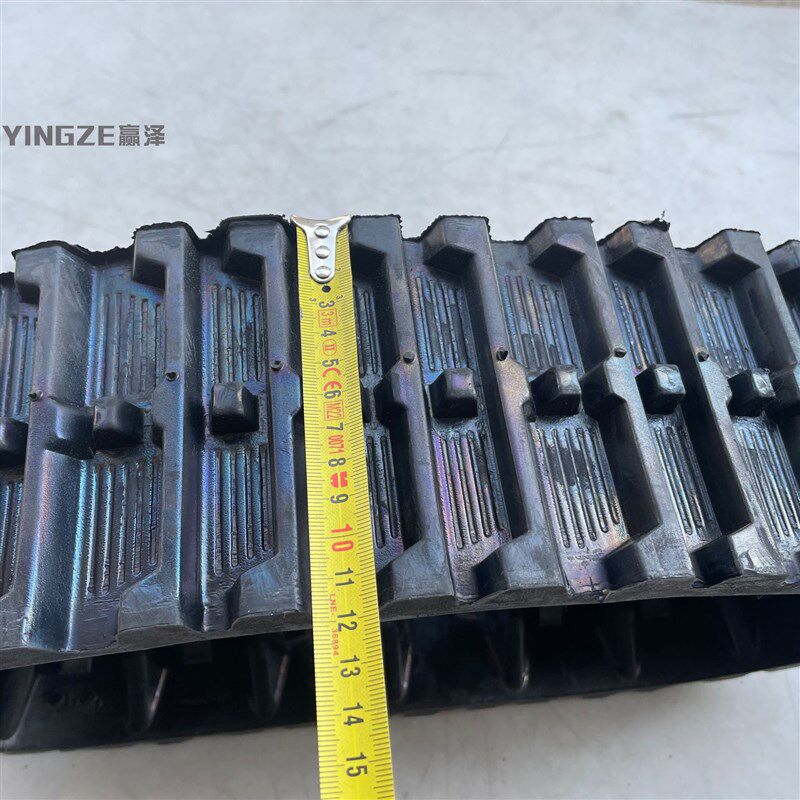 自制改装两轮电动沙滩车卡丁车履带轮 橡胶履带 驱动轮 轴承