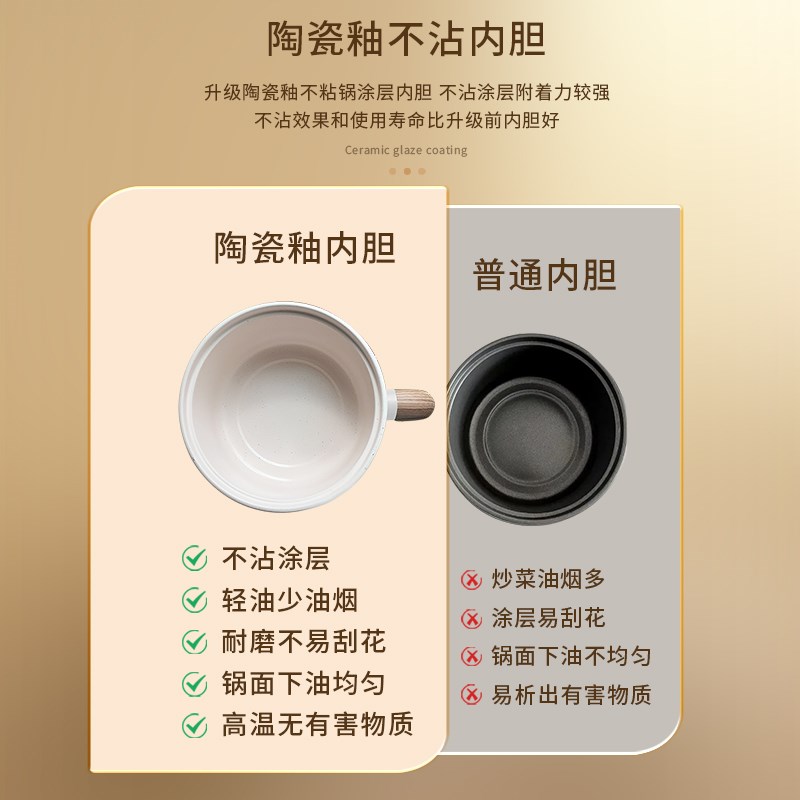 电煮锅宿舍学生锅多功能一体火锅小电锅迷你1人2小型蒸煮泡面