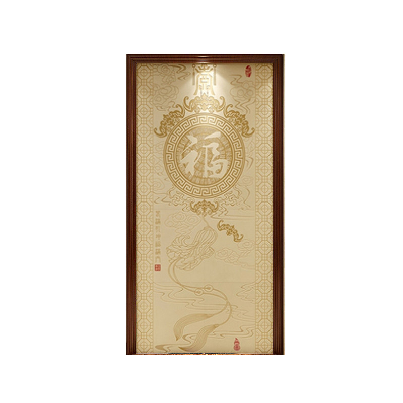 微晶石玄关背景墙瓷砖过道壁画入户迎门墙瓷砖画福字背景