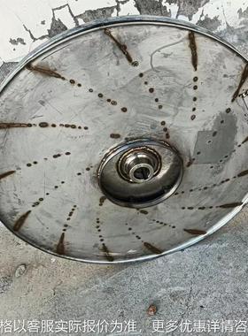 不锈钢翻边工艺叶轮AZY53.05汽轮机 轴封抽风机专用叶轮 强度高