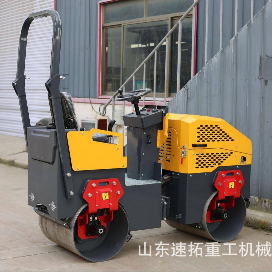 厂家座驾柴油振动手扶式全液压双钢轮1吨2吨3吨大小型压路机