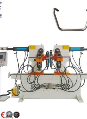 双头液压弯管机半自动弯管机电脑控制弯管机38mm圆管弯管机
