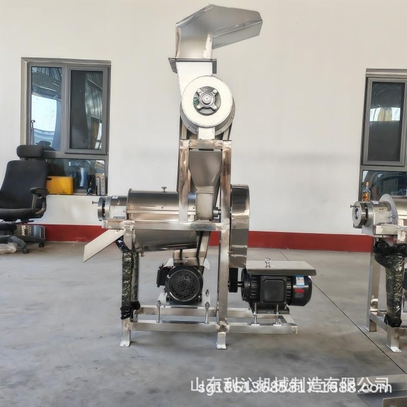 产量大型榨汁机生姜柠檬凤梨破碎挤汁机商用梨膏酵素加工设备