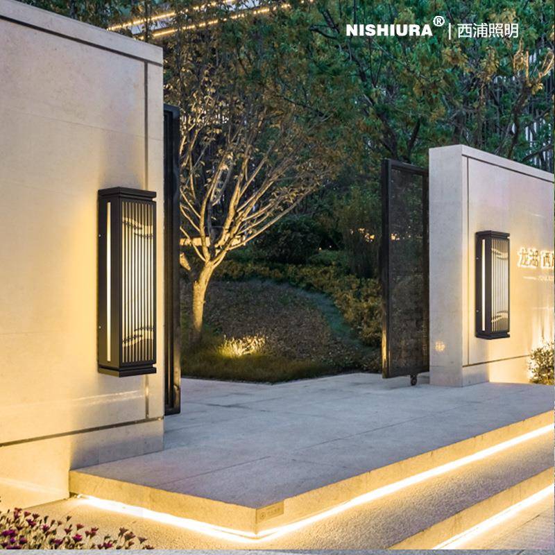 户外壁灯防水中式围墙灯别墅酒店大门入户灯小区墙壁装饰灯室外灯