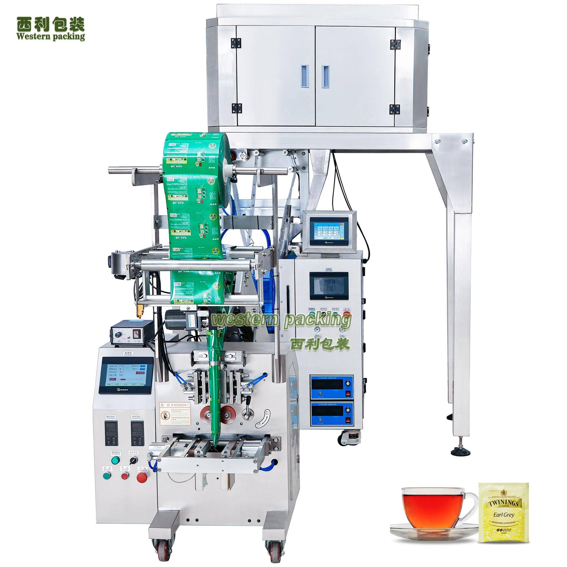 全自动红茶分装机三角袋包装机金字塔茶叶包装机小袋茶叶封装