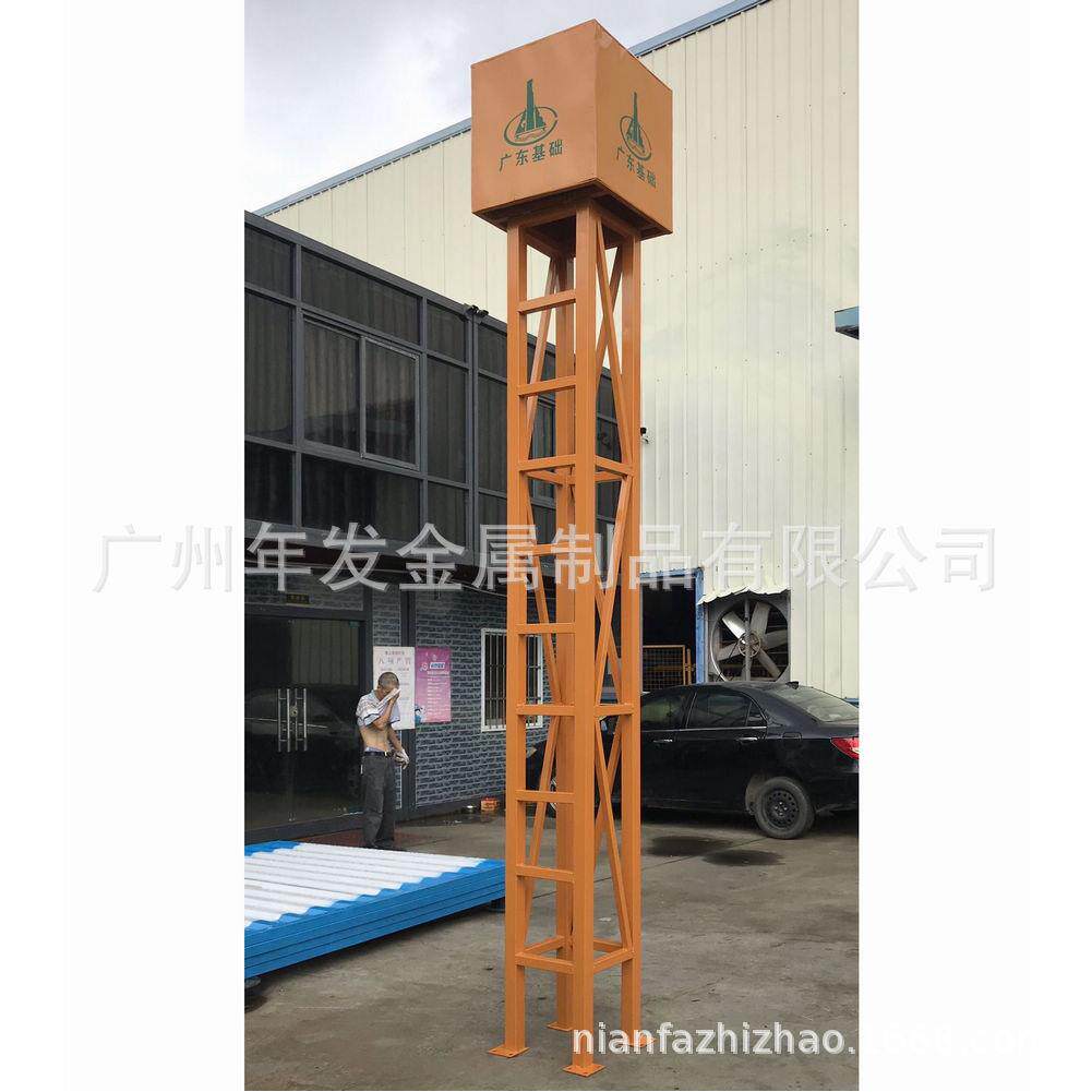 支持制作工地定型化高空照明灯灯架建筑施工现场晚间照明灯架
