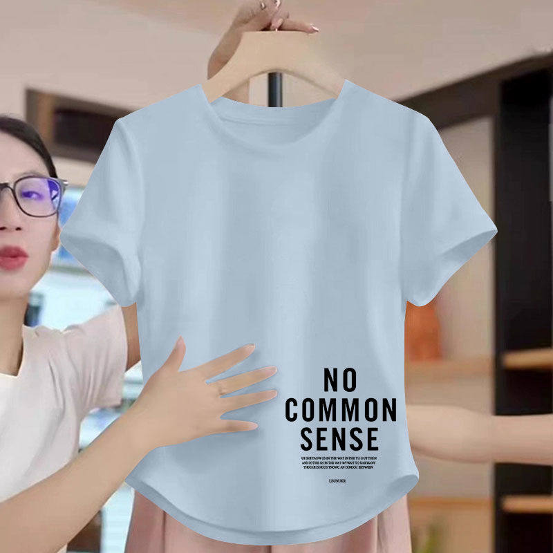 夏季韩版纯棉短袖t恤女上衣