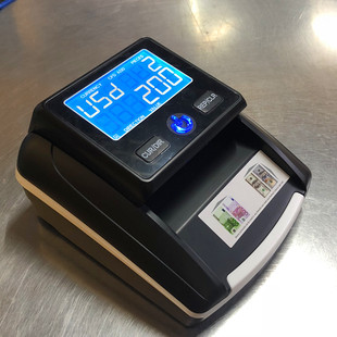 美金欧元 池手持迷你充电验钞机 小型外币智能验钞器小型便携式
