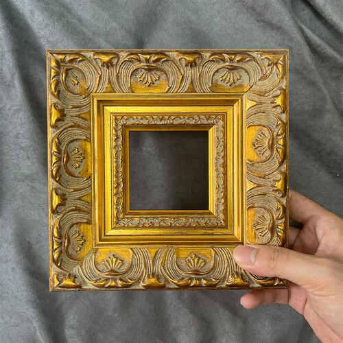 精品上新复古印造型欧式油画框画框挂墙装饰相框摆台定制