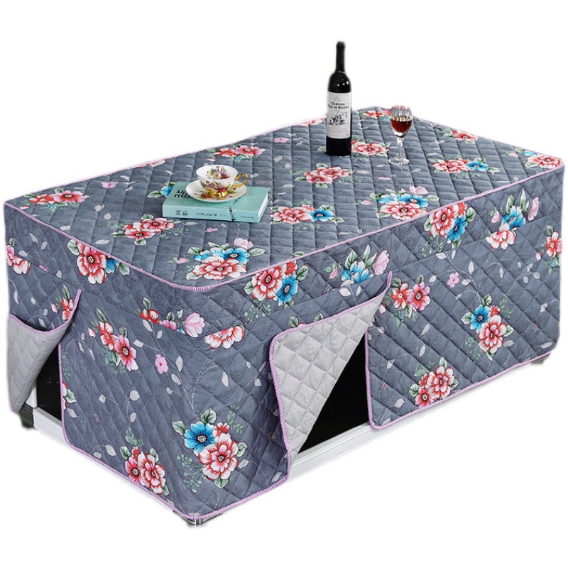 电炉烤火桌子罩加厚长方形茶几罩家用烤火罩电暖炉罩取暖桌罩