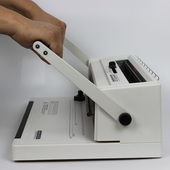 易申W铁圈装 订机 订机全抽刀打孔机活页铁圈方孔圆孔线圈装