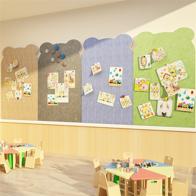 毛毡板高端儿园楼梯文化墙面装饰环创设题半成品境布置材料贴