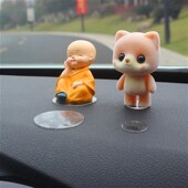 固定防滑垫车载汽车装 饰品车内玩偶中控仪表台用品内饰相佑