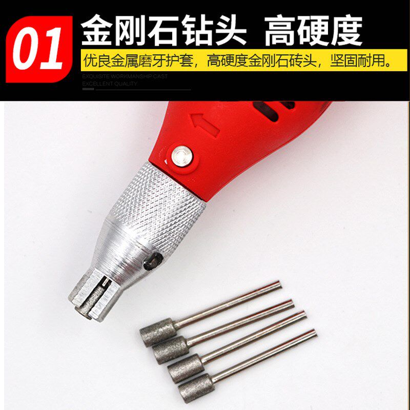 仔猪磨牙器铝合金宠物兽用磨牙小猪电动磨牙器调速猪崽用磨牙器