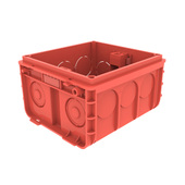 罗格朗型通用暗装 地线盒布线盒只装 底盒三色贯通式 拼接暗装