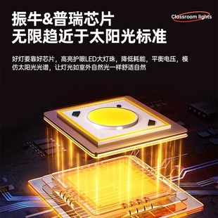 教室灯家用阅读学习全光谱落地大路灯儿童防近视护眼灯