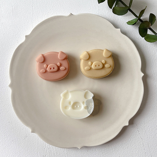 小猪模中秋节模具 动物绿豆糕模馒头糕点家用烘焙手压工具g