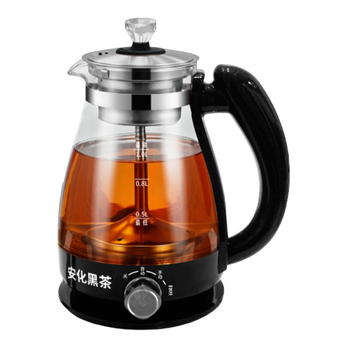 办公室煮茶器家用多功能蒸汽煮茶壶黑茶蒸茶器养生壶小型玻璃茶壶