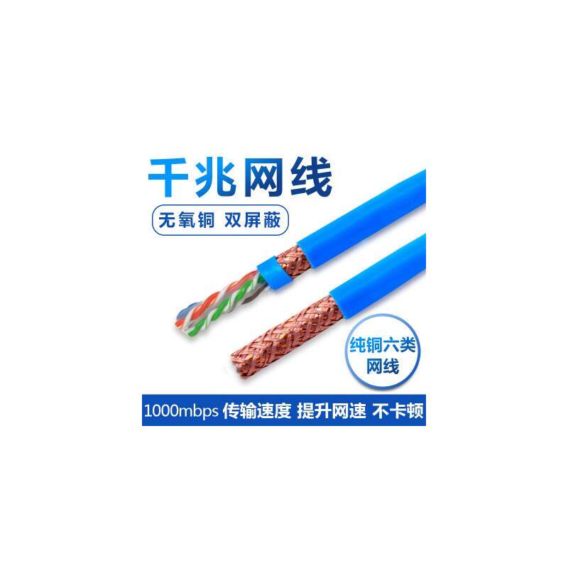 安普超六类屏蔽千兆七八类万兆室内外氧铜