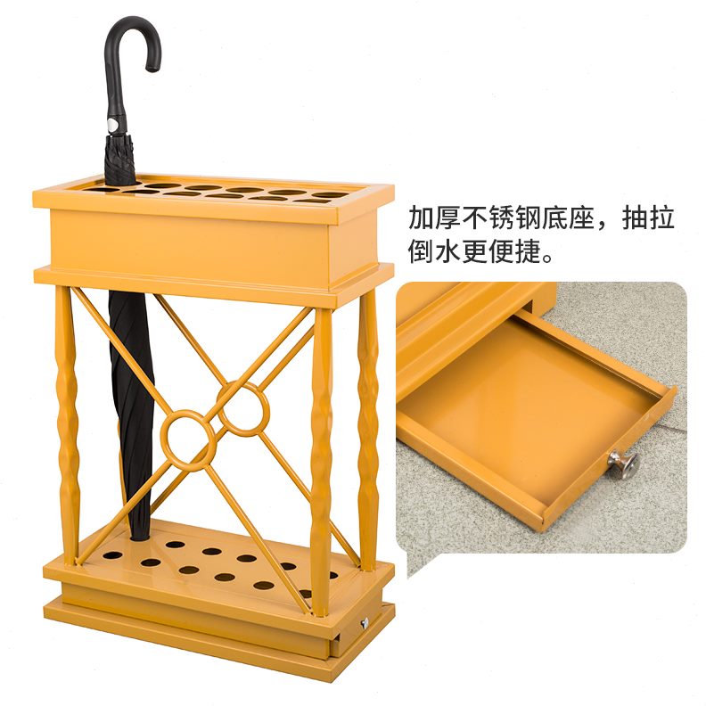 挂放筒伞架立式  伞架售楼大堂不锈钢雨伞酒店桶伞雨伞架商场高档