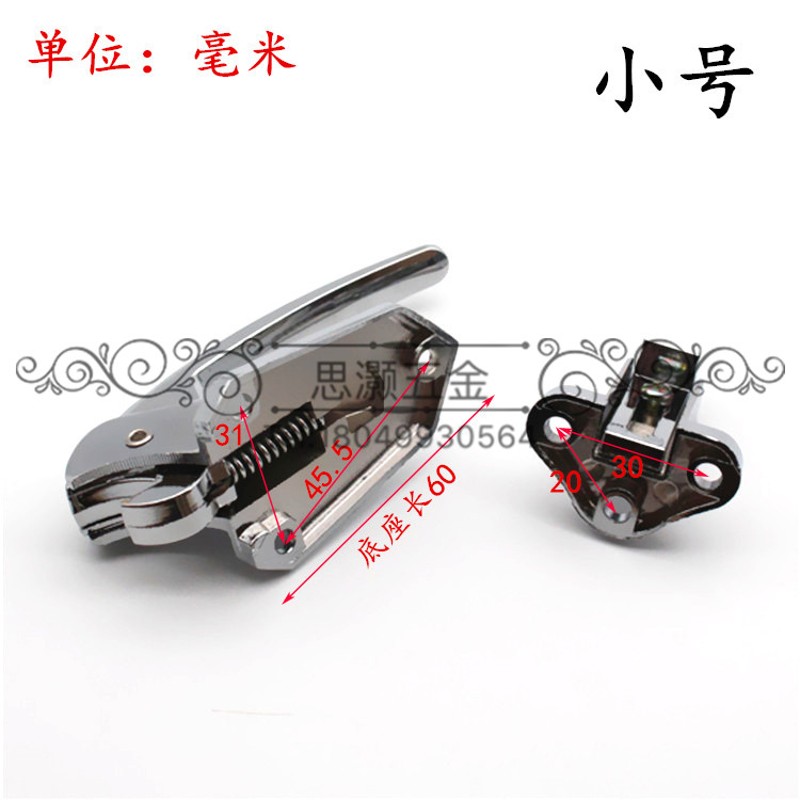 调式烘箱门锁 冰柜锁扣搭扣把手冷库门锁烘箱门锁 拉手烤箱配件