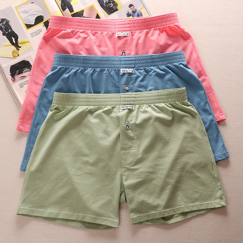 素色宽松舒适青年男生阿罗裤纯棉男士家居裤短裤睡裤四角内裤安全,女士内衣/男士内衣/家居服,男阿罗裤,淘宝优惠券,粉丝福利购,淘宝优惠卷