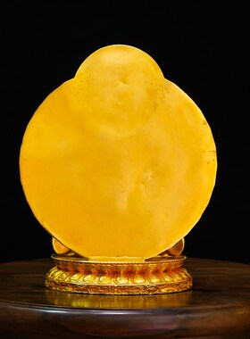 纯铜尼泊尔手工工艺七寸密集金刚佛像精品仿古鎏金铜像供奉摆件