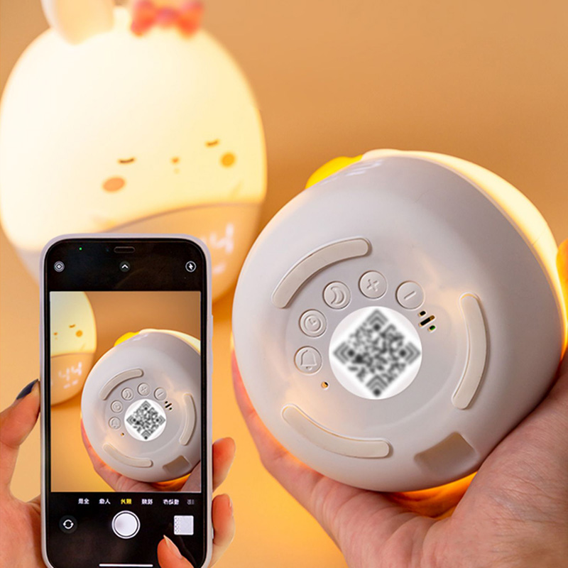 智能闹钟儿童女孩学生专用静音夜灯可爱2021新款起床神器强力叫醒
