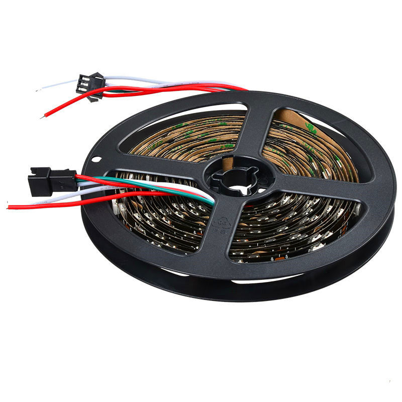 SK6812/WS2812B灯带5V内置2811ic酒吧可编程LED全彩流水跑马灯条