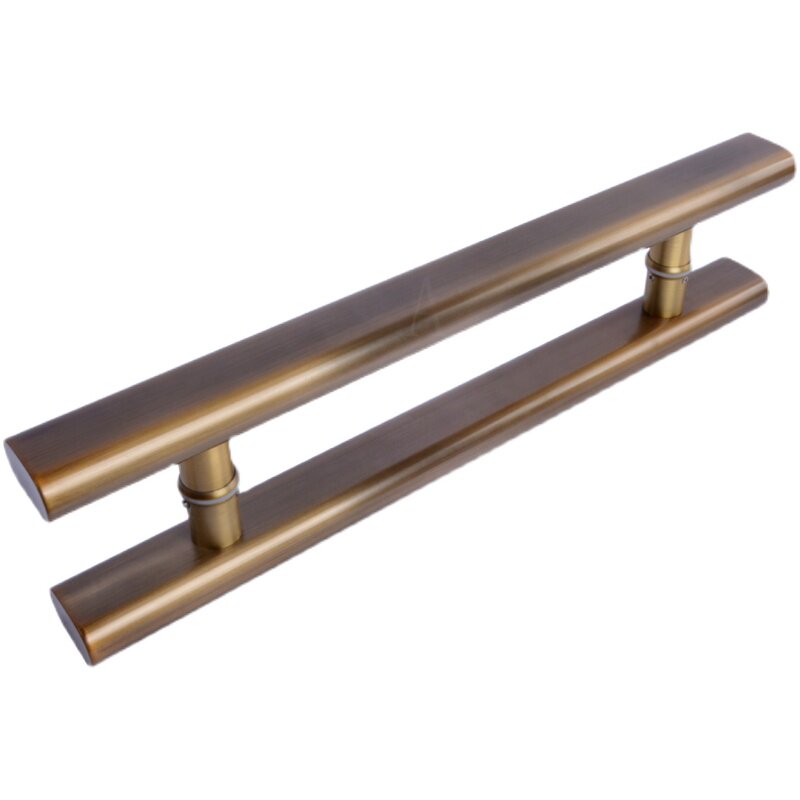 高档不锈钢方管无框玻璃门拉手大门把手定制浴室门电梯轿厢内扶手