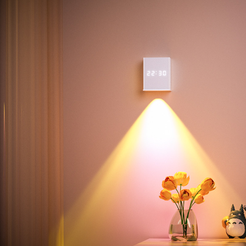 免布线充电款落日壁灯走廊过道装饰画灯高级感浪漫氛围灯背景墙灯