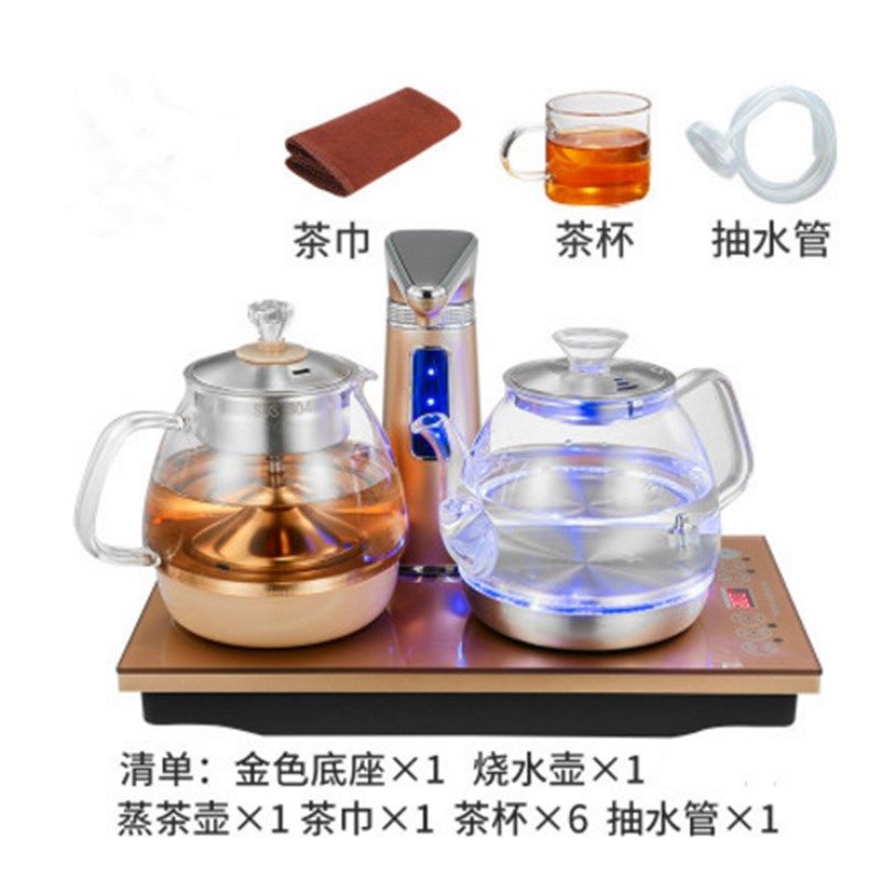桶装纯净水电动抽水器饮水机全自动上水吸烧水保温煮茶壶加热茶具