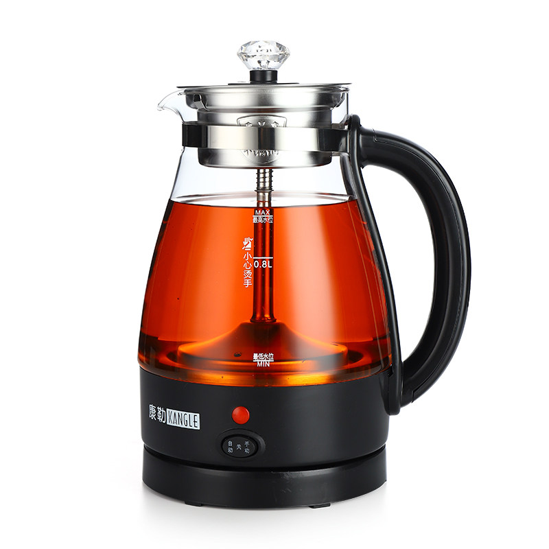 黑茶普洱煮茶器家用蒸汽喷淋式电茶炉蒸茶器泡茶壶便携养生壶迷你