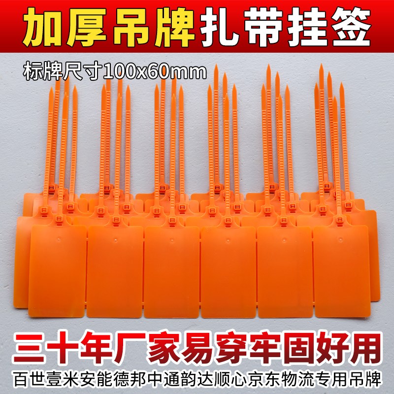 []小号物流吊牌挂签塑料挂牌快递快运标签牌果树标识牌