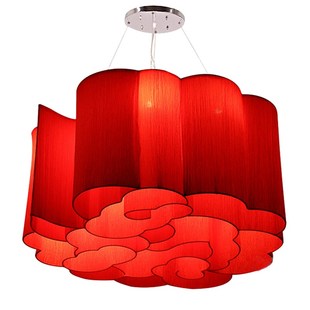 新吊灯包厢创意酒店工程大堂会所包间饭店异形祥云豪华灯