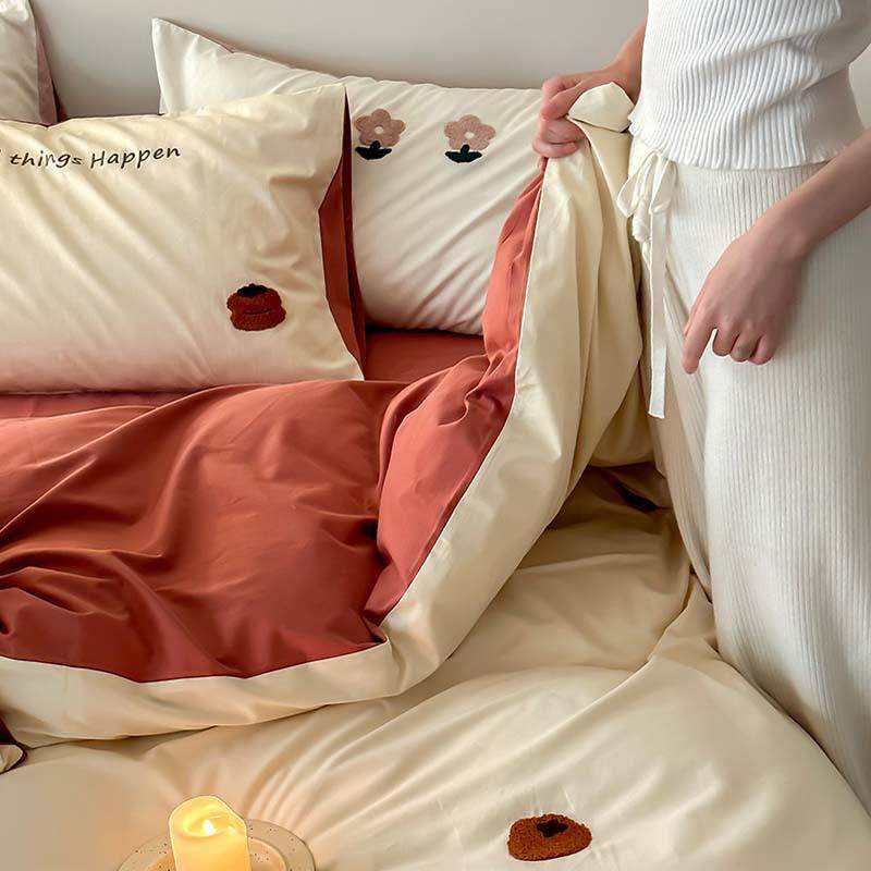 秋冬加厚100支全棉刺绣磨毛四件套小清新纯棉床单儿童被套三件套,农机/农具/农膜,其它农用工具,淘宝优惠券,粉丝福利购,淘宝优惠卷