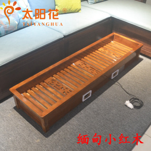 烤火箱家用长方形取暖器烤脚电热实木取暖器烤火炉烤火器暖脚烘脚