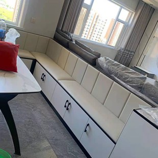 卡座软包换鞋凳坐垫定制墙围靠背家用椅子垫玄关靠垫